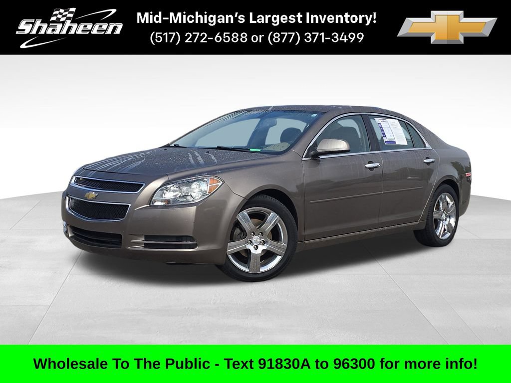 Used 2012 Chevrolet Malibu LT w/ 1LT All-Star Package FWD image 1
