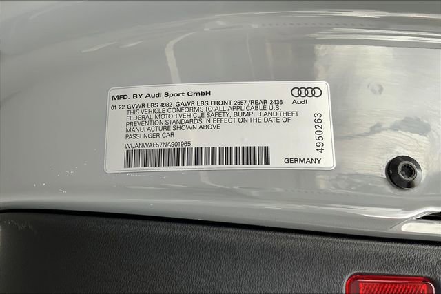 Certified 2022 Audi RS 5 image 34