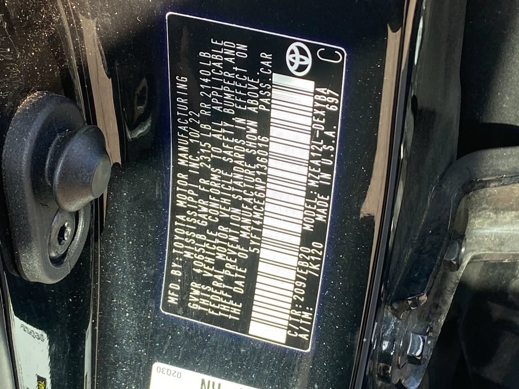 Certified 2022 Toyota Corolla XSE FWD image 15