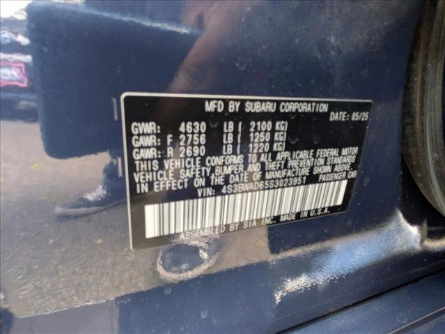 Certified 2025 Subaru Legacy Premium AWD/4WD image 22