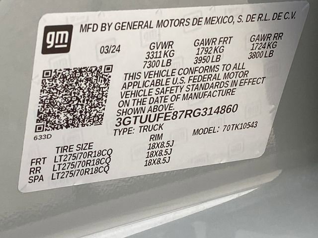 Used 2024 GMC Sierra 1500 AT4X image 43