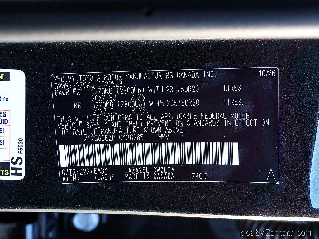 New 2026 Lexus NX 350 AWD w/ Accessory Package (2T) image 27