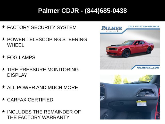 Used 2018 Dodge Challenger SRT Demon RWD image 18