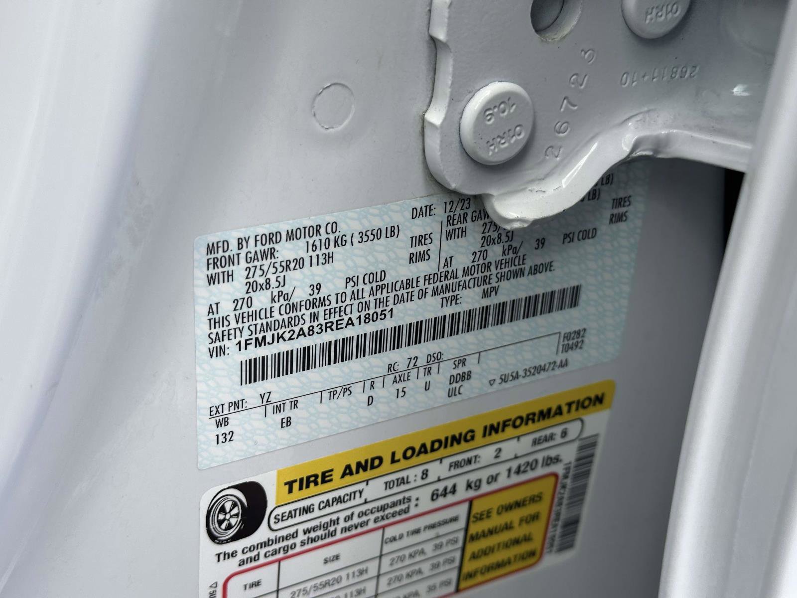 Certified 2024 Ford Expedition Max Limited AWD/4WD image 15