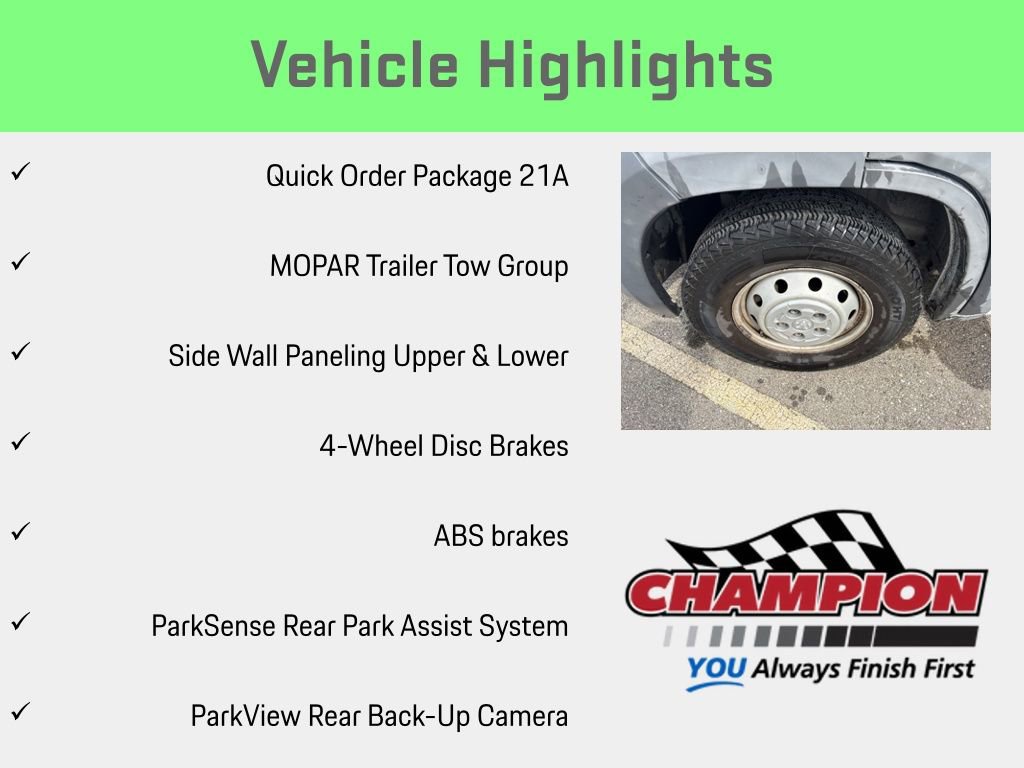 Used 2018 RAM ProMaster 1500 w/ Mopar Trailer Tow Group FWD image 6