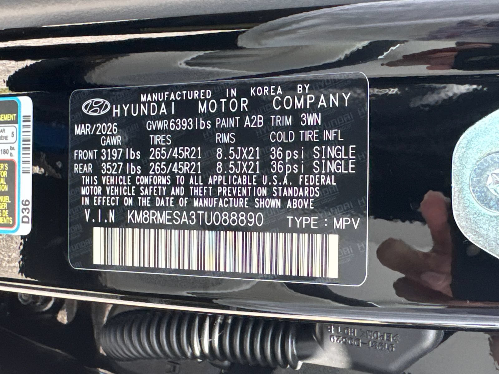New 2026 Hyundai Palisade Calligraphy AWD/4WD image 34