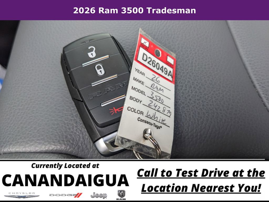 New 2026 RAM 3500 Tradesman w/ Bed Convenience Group AWD/4WD image 32