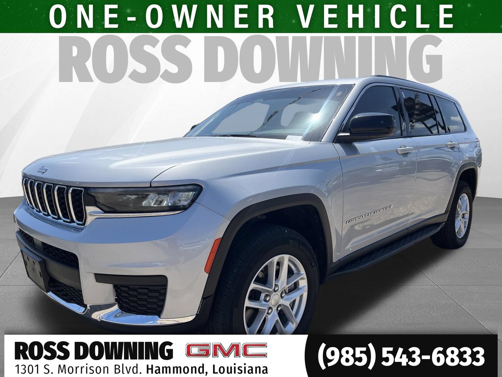 Used 2024 Jeep Grand Cherokee L Laredo w/ Luxury Tech Group I AWD/4WD image 1