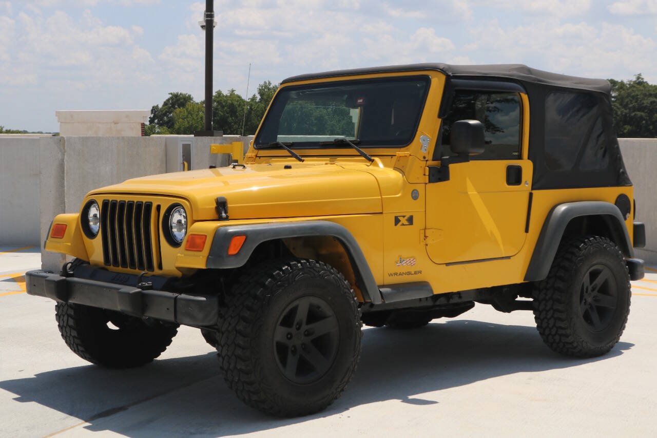 Used 2004 Jeep Wrangler X w/ Convenience Group AWD/4WD image 34
