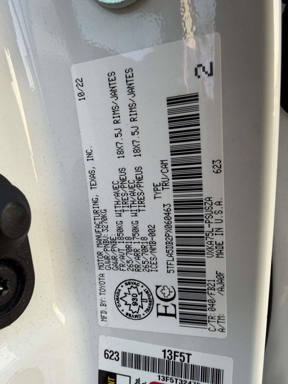 Used 2023 Toyota Tundra SR image 23