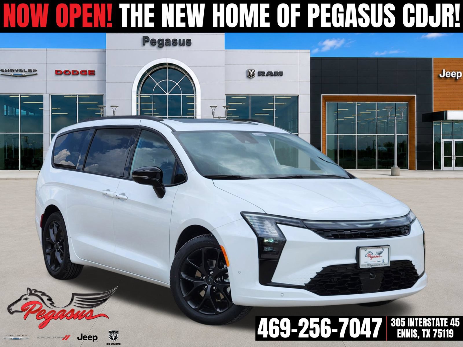 New 2027 Chrysler Pacifica Limited w/ Family Tech Group