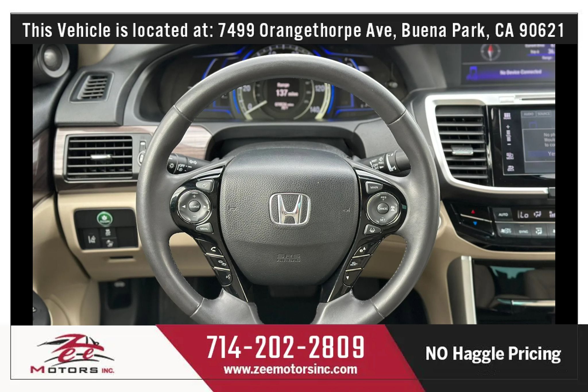 Used 2017 Honda Accord EX-L image 19