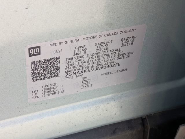 Used 2022 Chevrolet Equinox LT image 33