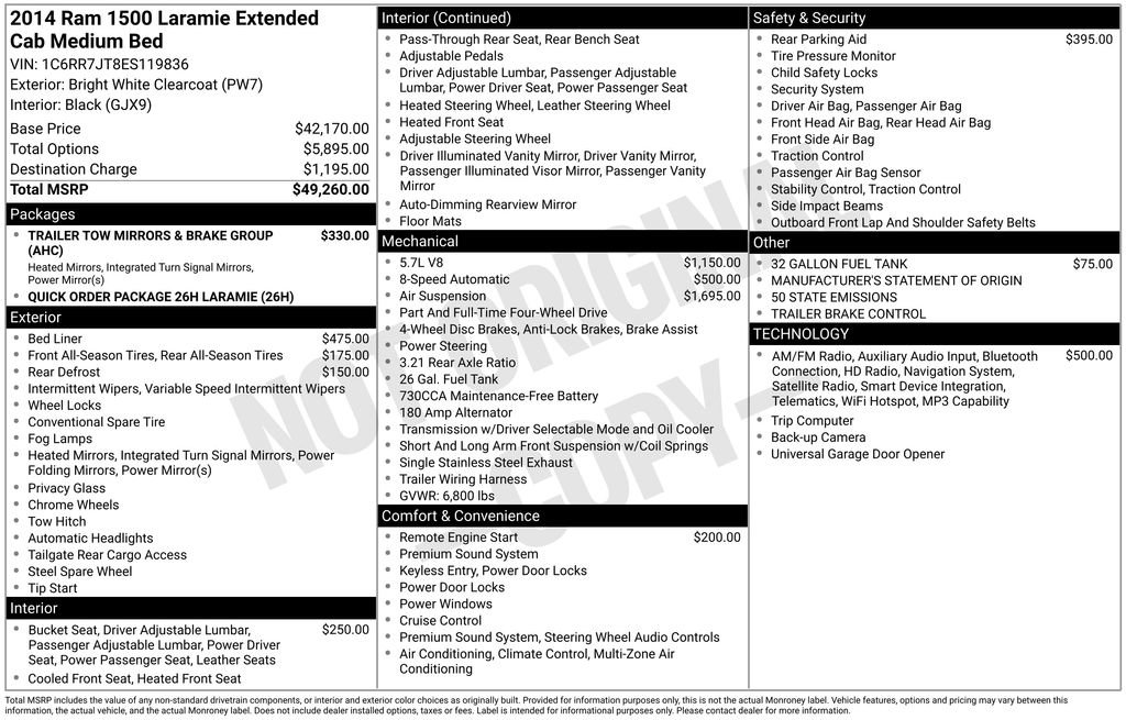 Used 2014 RAM 1500 Laramie image 37