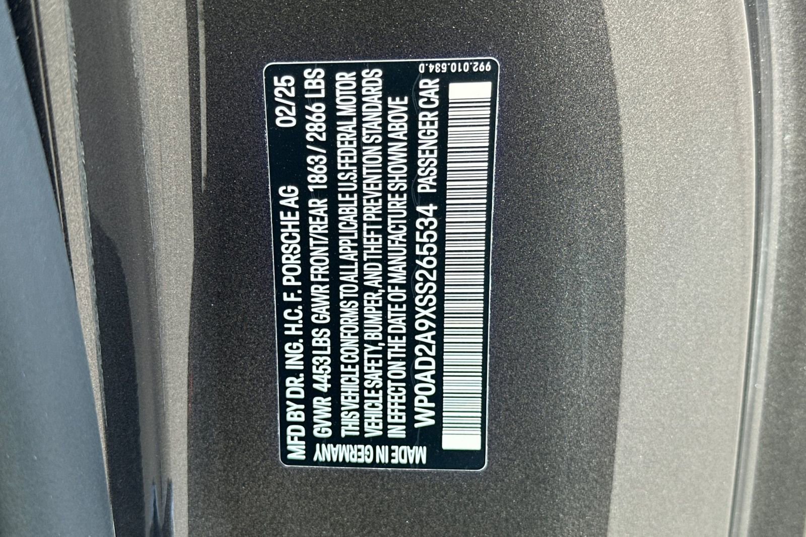 Used 2025 Porsche 911 Turbo image 45