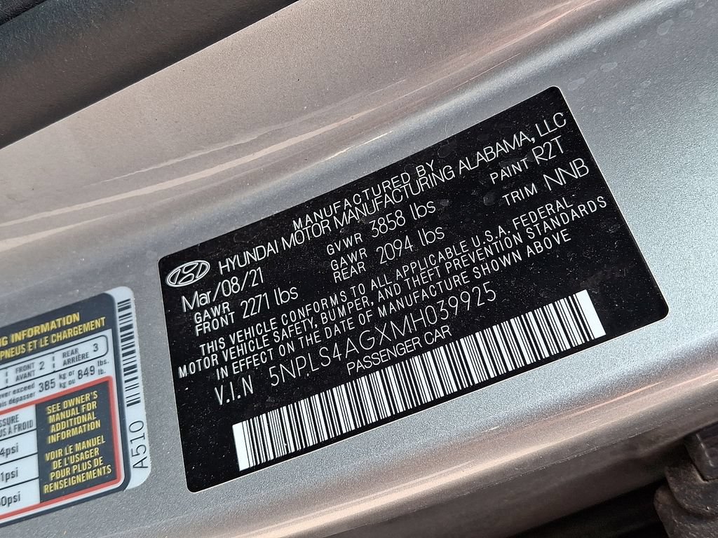 Used 2021 Hyundai Elantra SEL w/ Convenience Package FWD image 27