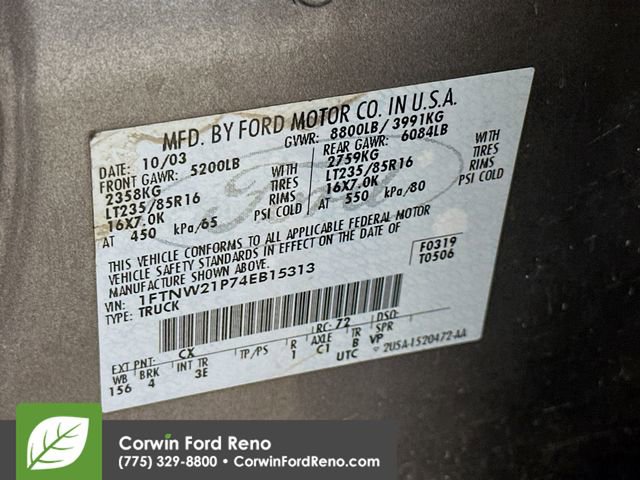 Used 2004 Ford F250 XLT AWD/4WD image 28