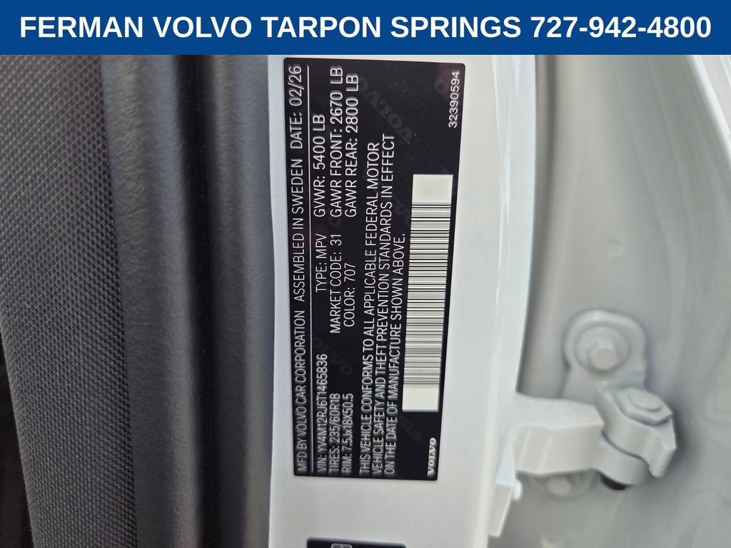 New 2026 Volvo XC60 B5 Core AWD/4WD image 23