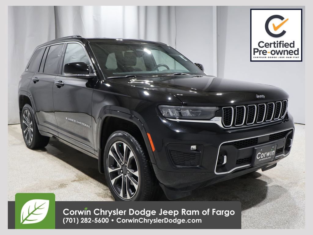 Certified 2022 Jeep Grand Cherokee Overland w/ Luxury Tech Group IV image 1