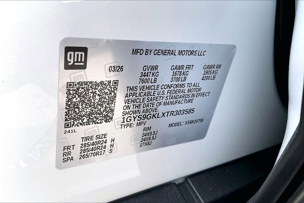 New 2026 Cadillac Escalade Platinum Sport image 19