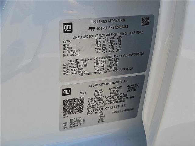 New 2026 GMC Sierra 1500 Elevation AWD/4WD image 18