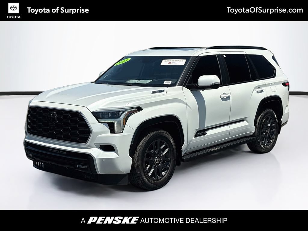 Certified 2024 Toyota Sequoia Platinum AWD/4WD image 1