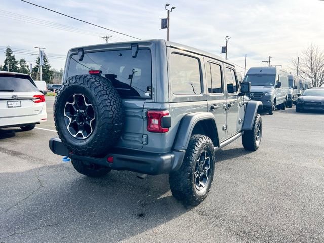 Used 2021 Jeep Wrangler Unlimited Rubicon 4xe w/ Steel Bumper Group image 8