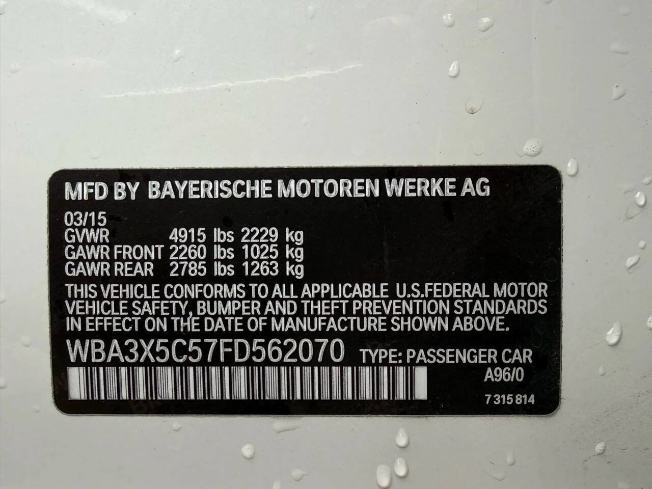 Used 2015 BMW 328i Gran Turismo xDrive image 29