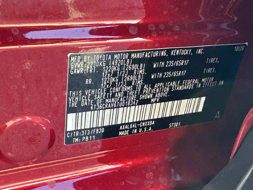 New 2026 Toyota RAV4 LE AWD/4WD image 17