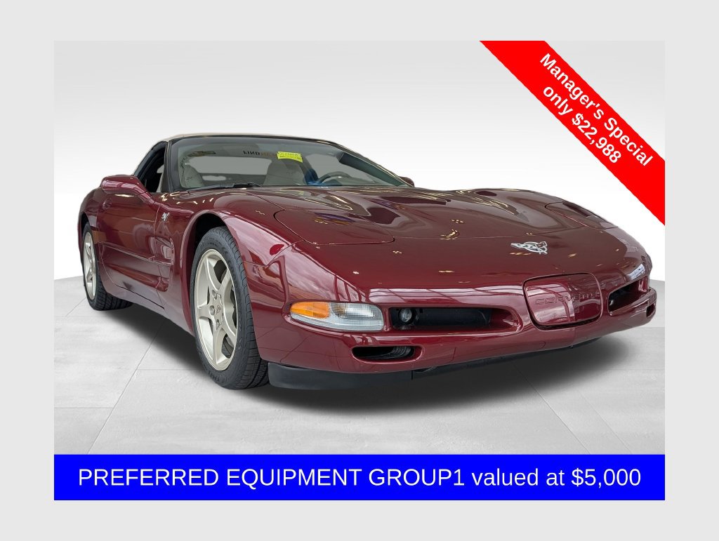Used 2003 Chevrolet Corvette Convertible w/ Preferred Equipment Group1