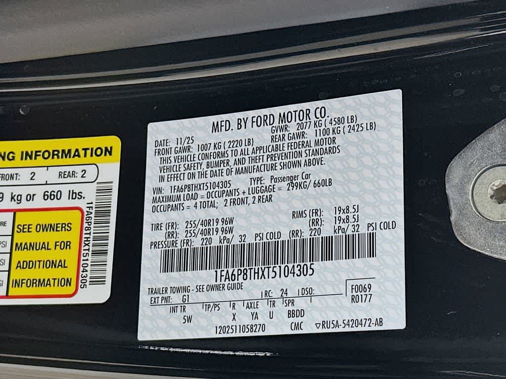 New 2026 Ford Mustang Premium RWD image 19