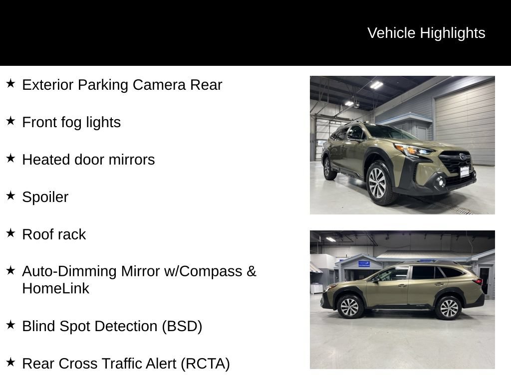 Certified 2024 Subaru Outback Premium w/ Popular Package #1A AWD/4WD image 14