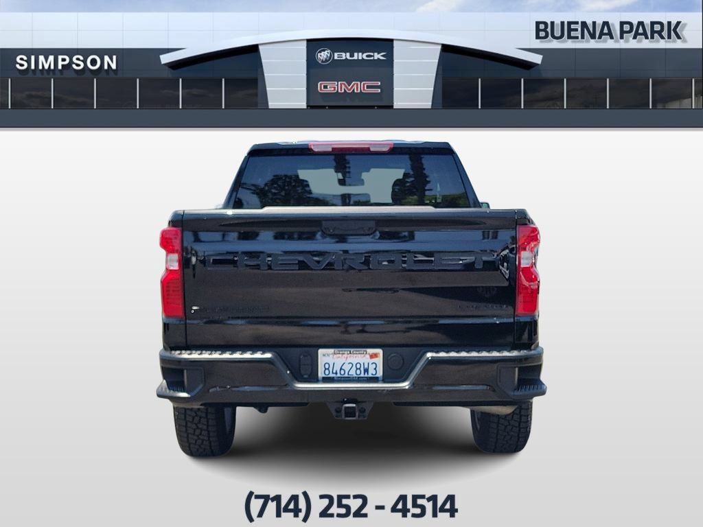 Used 2024 Chevrolet Silverado 1500 Custom w/ LPO, Dark Essentials Package AWD/4WD image 7