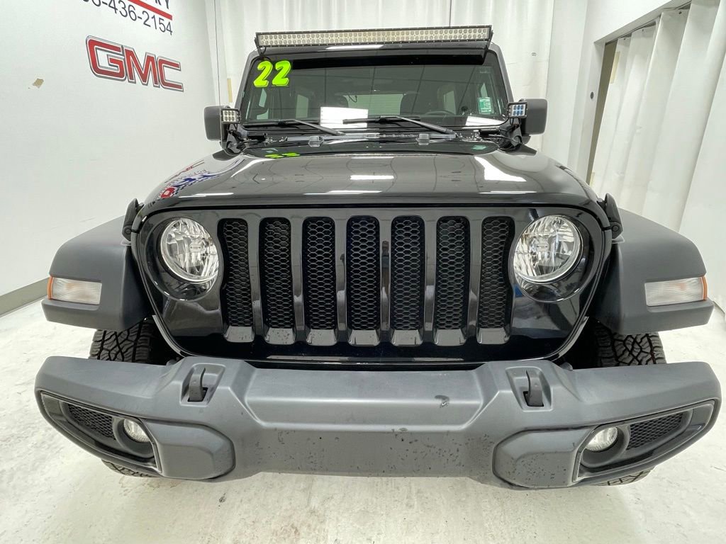 Used 2022 Jeep Wrangler Unlimited Willys video 2
