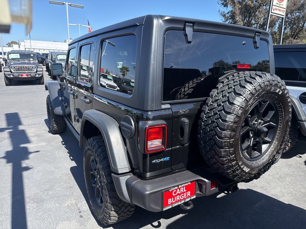 Certified 2025 Jeep Wrangler Unlimited Sport S 4xe AWD/4WD image 5
