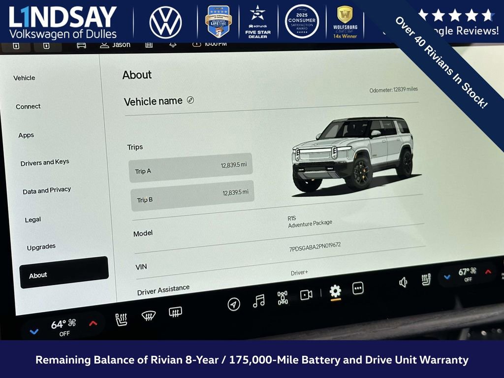 Used 2023 Rivian R1S Adventure image 22