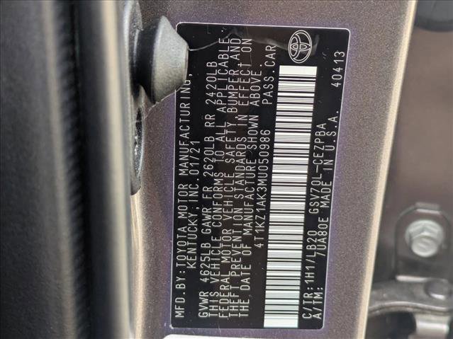 Used 2021 Toyota Camry XSE w/ Driver Assist Package image 18