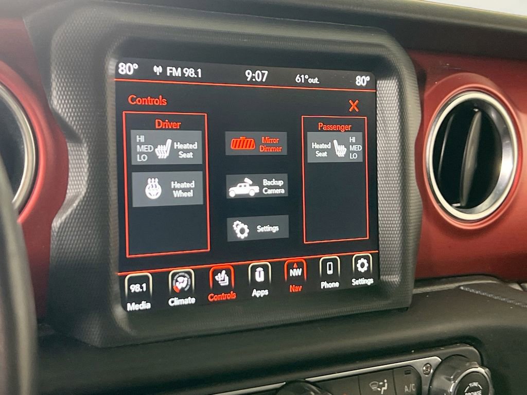 Used 2022 Jeep Gladiator Rubicon w/ Cold Weather Group AWD/4WD image 21