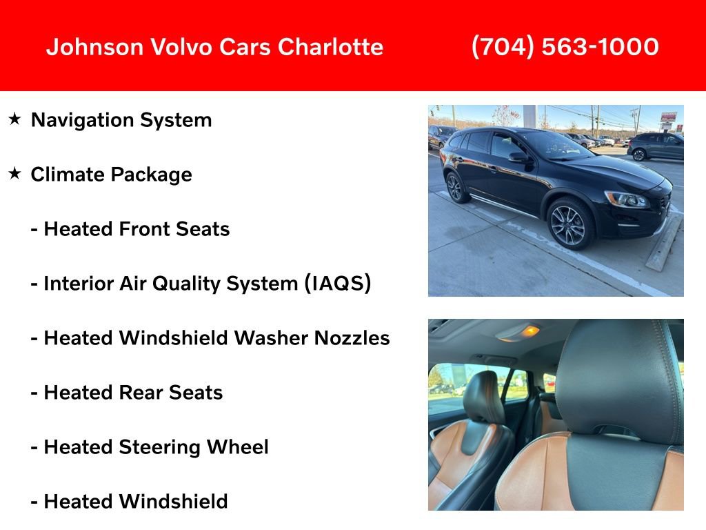 Used 2017 Volvo V60 T5 Cross Country w/ Climate Package image 3