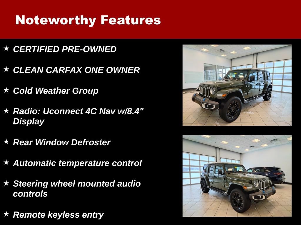 Used 2023 Jeep Wrangler Unlimited Sahara w/ Cold Weather Group image 7