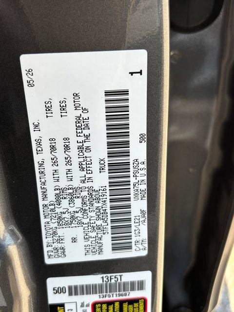New 2026 Toyota Tundra SR5 AWD/4WD image 28