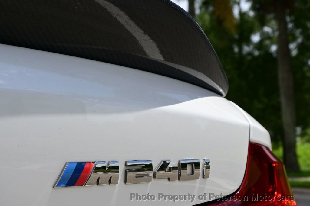 Used 2017 BMW M240i Convertible RWD image 13