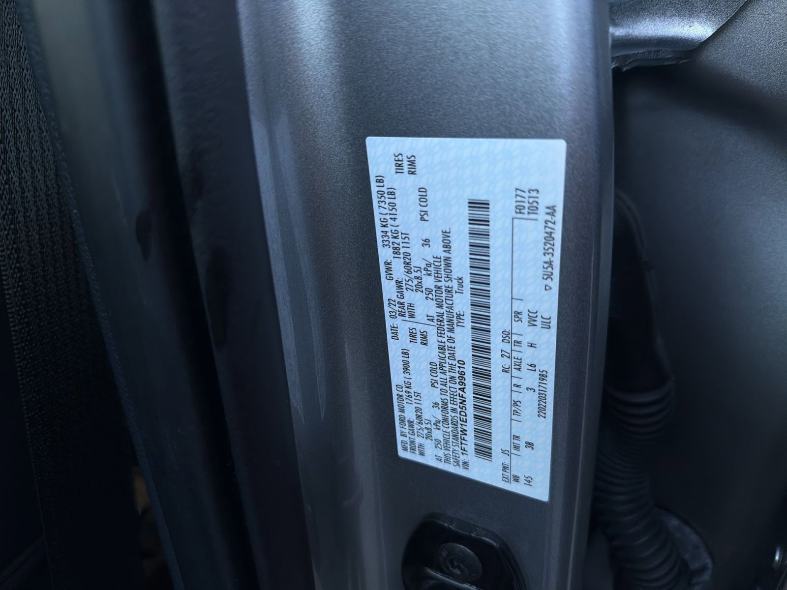 Used 2022 Ford F150 Platinum image 29