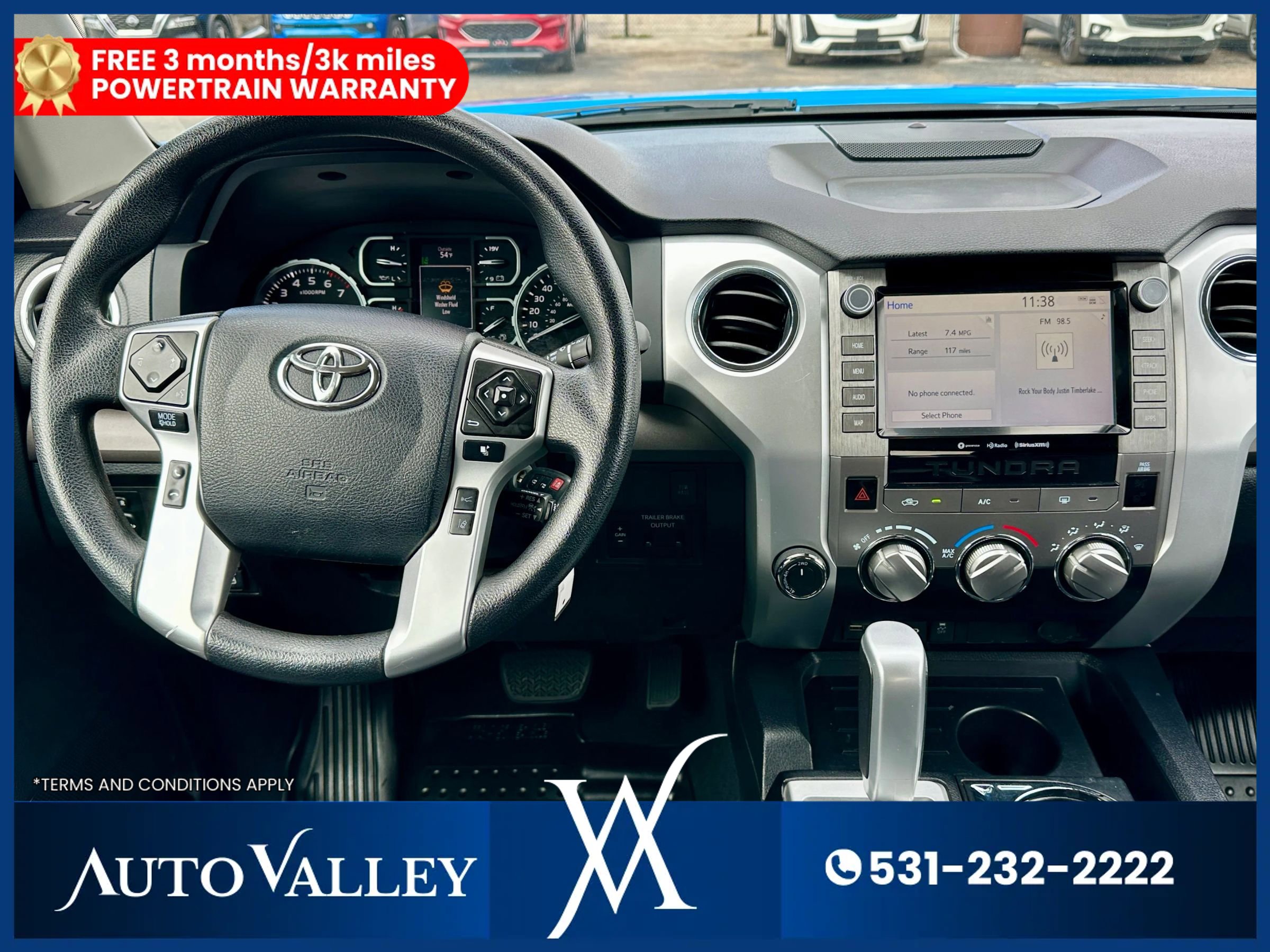 Used 2021 Toyota Tundra SR5 w/ SR5 Upgrade Package AWD/4WD image 30