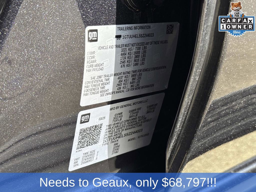 Used 2025 GMC Sierra 1500 Denali Ultimate image 53