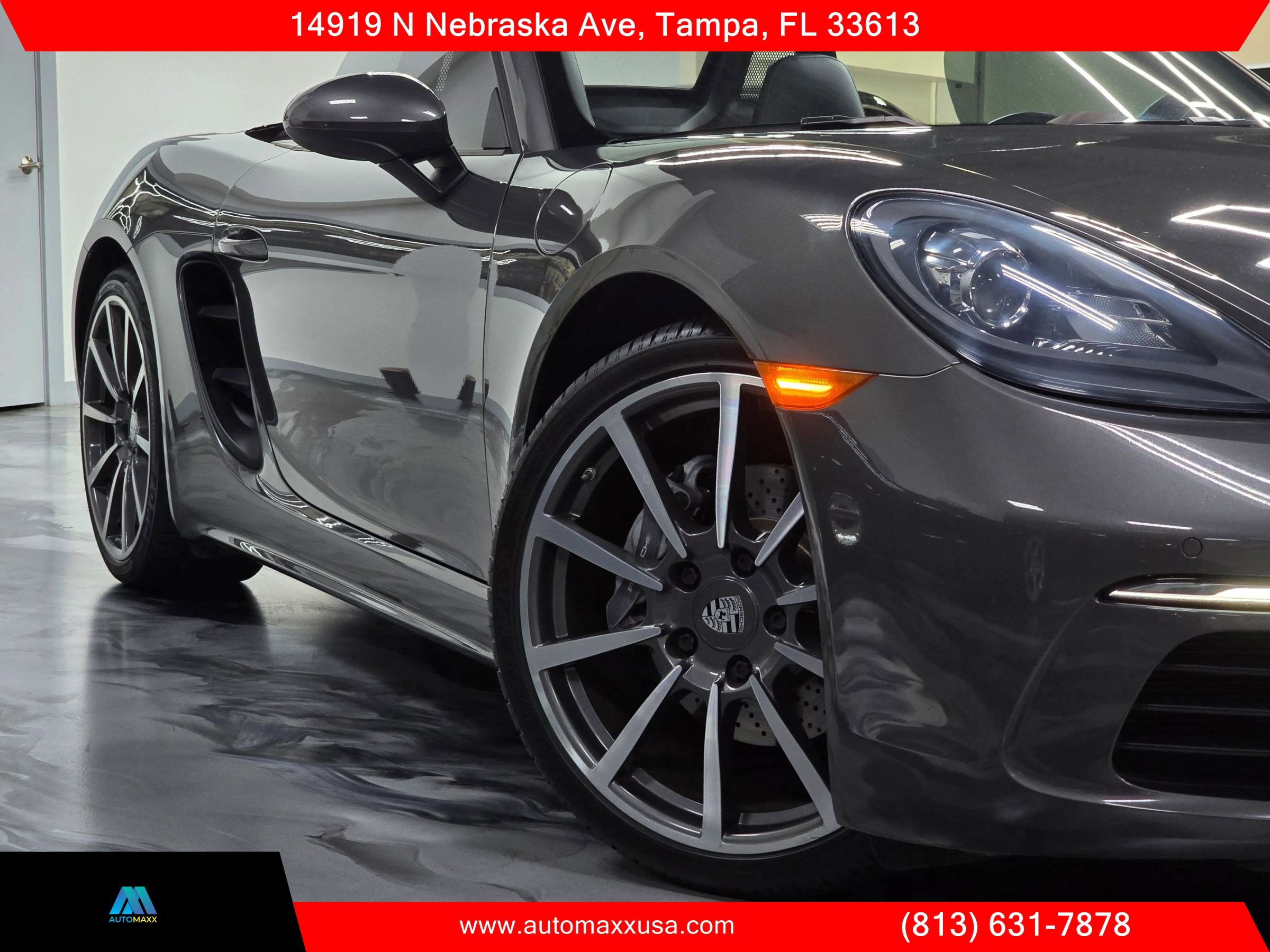 Used 2017 Porsche 718 Boxster image 2