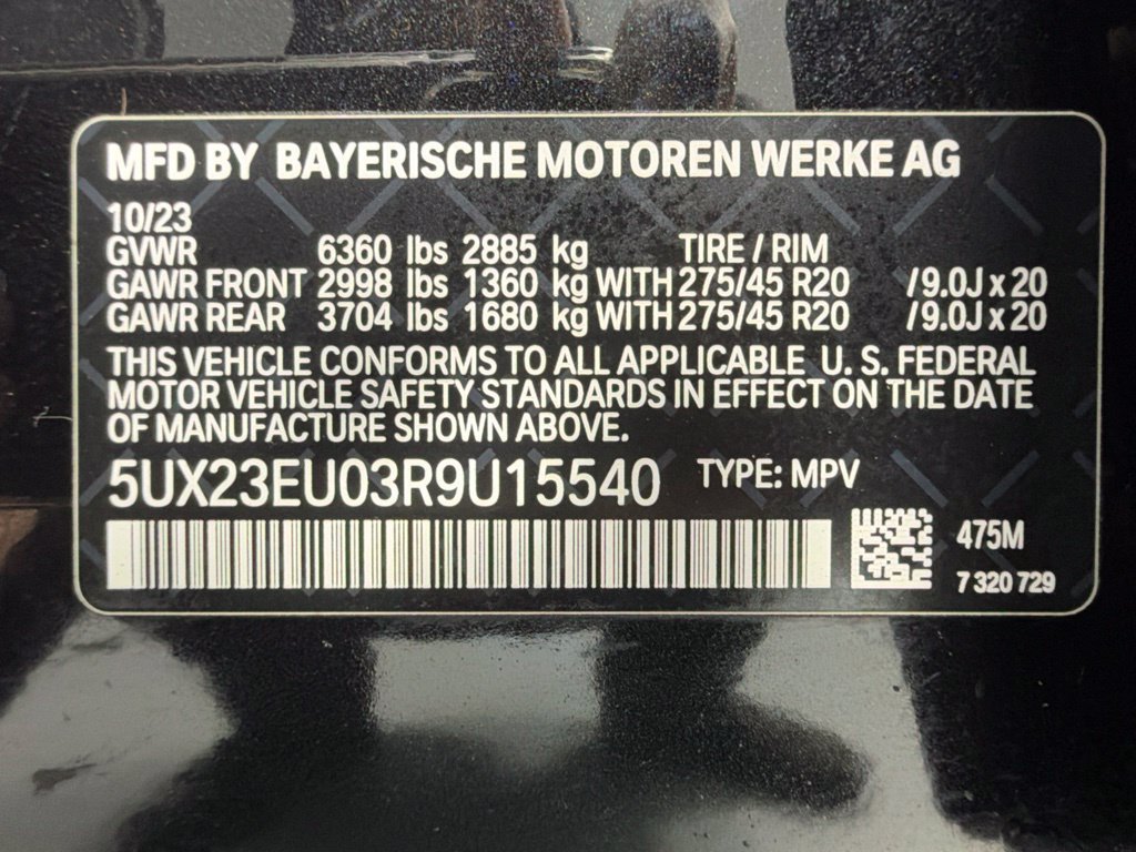 Certified 2024 BMW X5 xDrive40i w/ Premium Package AWD/4WD image 16