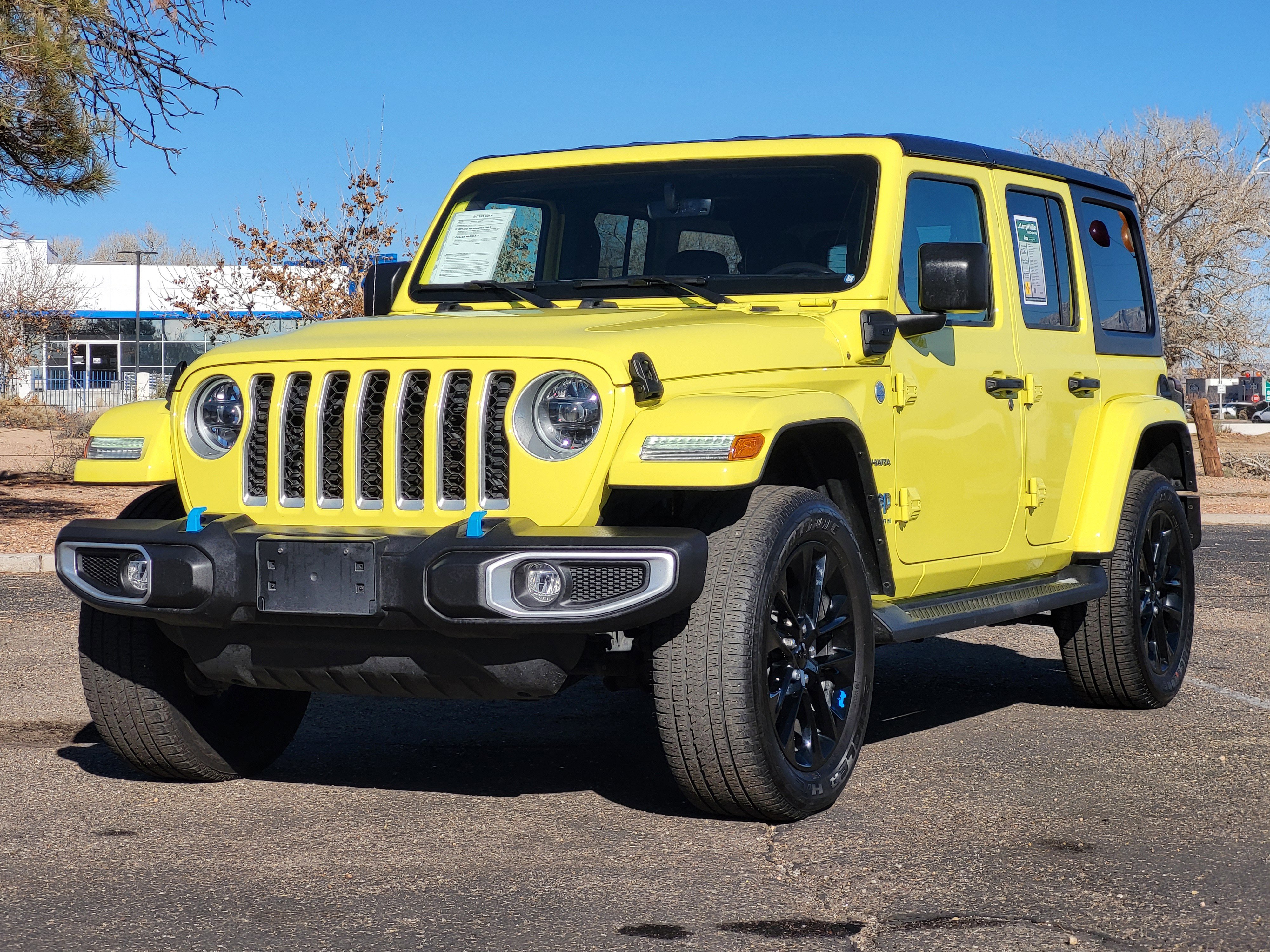 Used 2023 Jeep Wrangler Unlimited Sahara w/ Cold Weather Group image 1