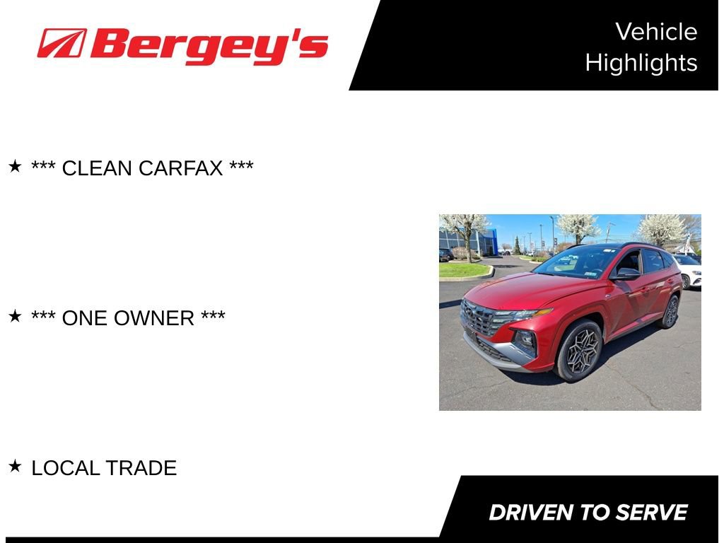 Used 2023 Hyundai Tucson N Line w/ Cargo Package AWD/4WD image 4