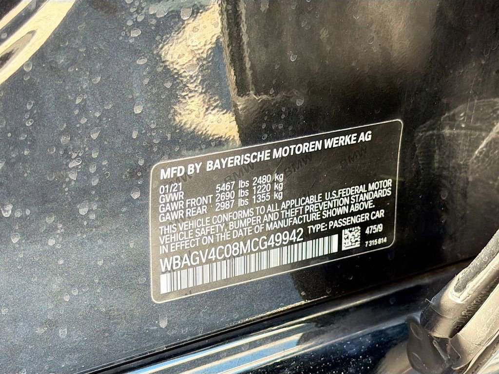 Used 2021 BMW 840i Gran Coupe xDrive w/ M Sport Package image 53